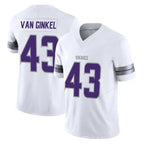 M.Vikings #43 Andrew Van Ginkel Player White Limited Alternate Vapor F.U.S.E. Home Game Ddoa Stitched Jerseys