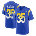LA.Rams #35 Jaylen Watson Player Royal Home Game Ddoa Stitched Jerseys