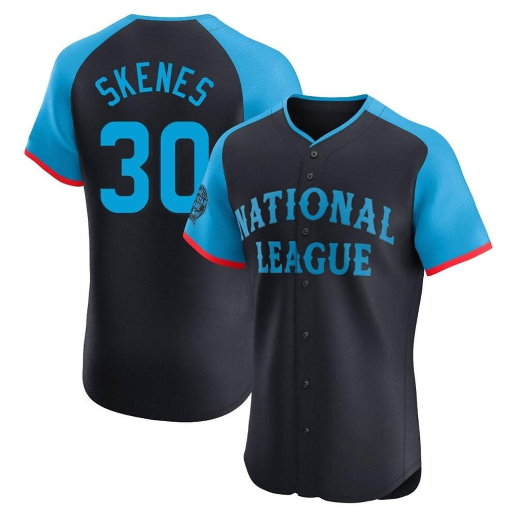 P.Pirates #30 Paul Skenes Player Navy National League All-Star Home Limited Elite Ddoa Stitched Jerseys
