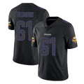 MN.Vikings #61 Jalen Redmond Player Black Impact LImited Home Game Ddoa Stitched Jerseys