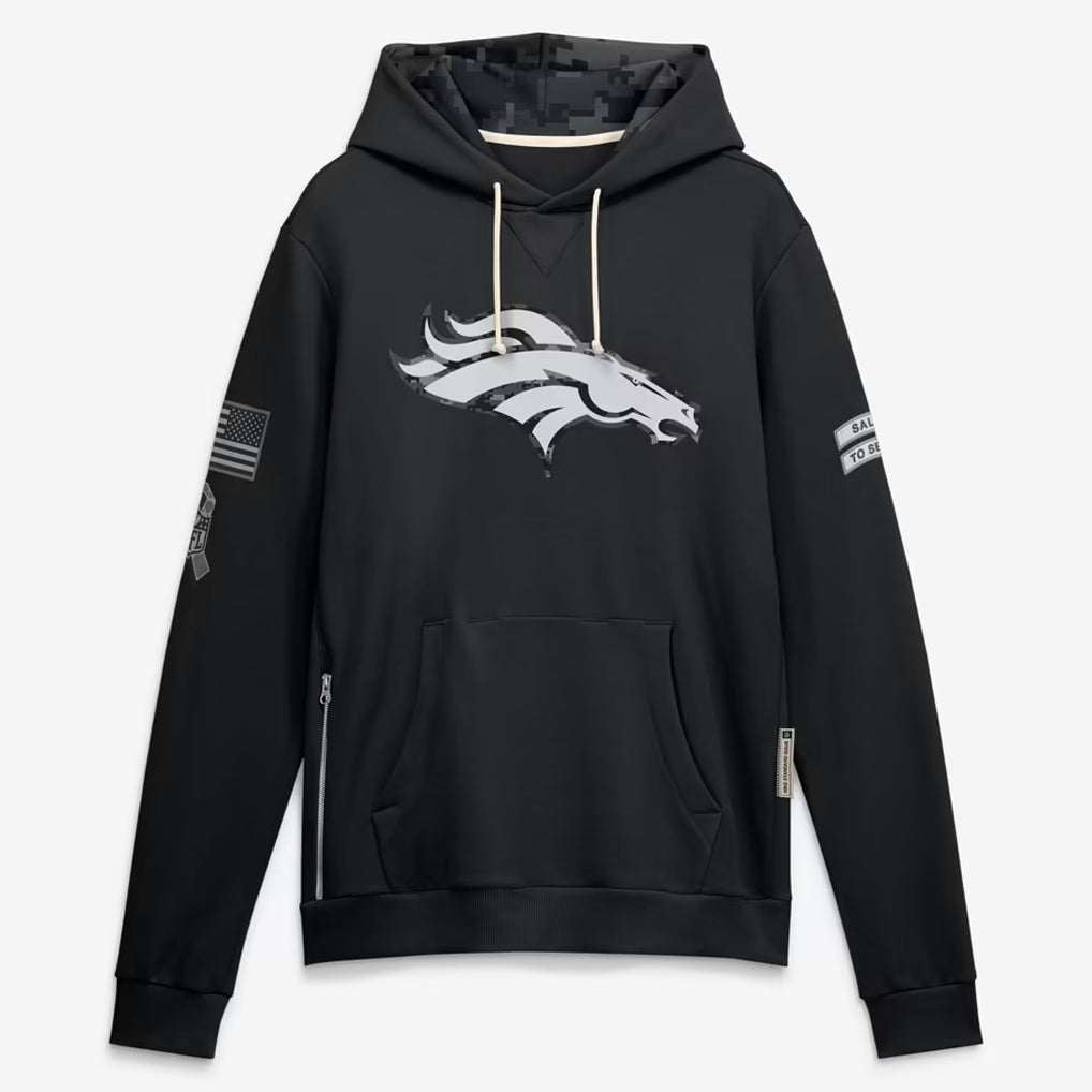 D.Broncos 2026 Black Logo Pullover Hoodies Limited Game Ddoa Stitched Jerseys