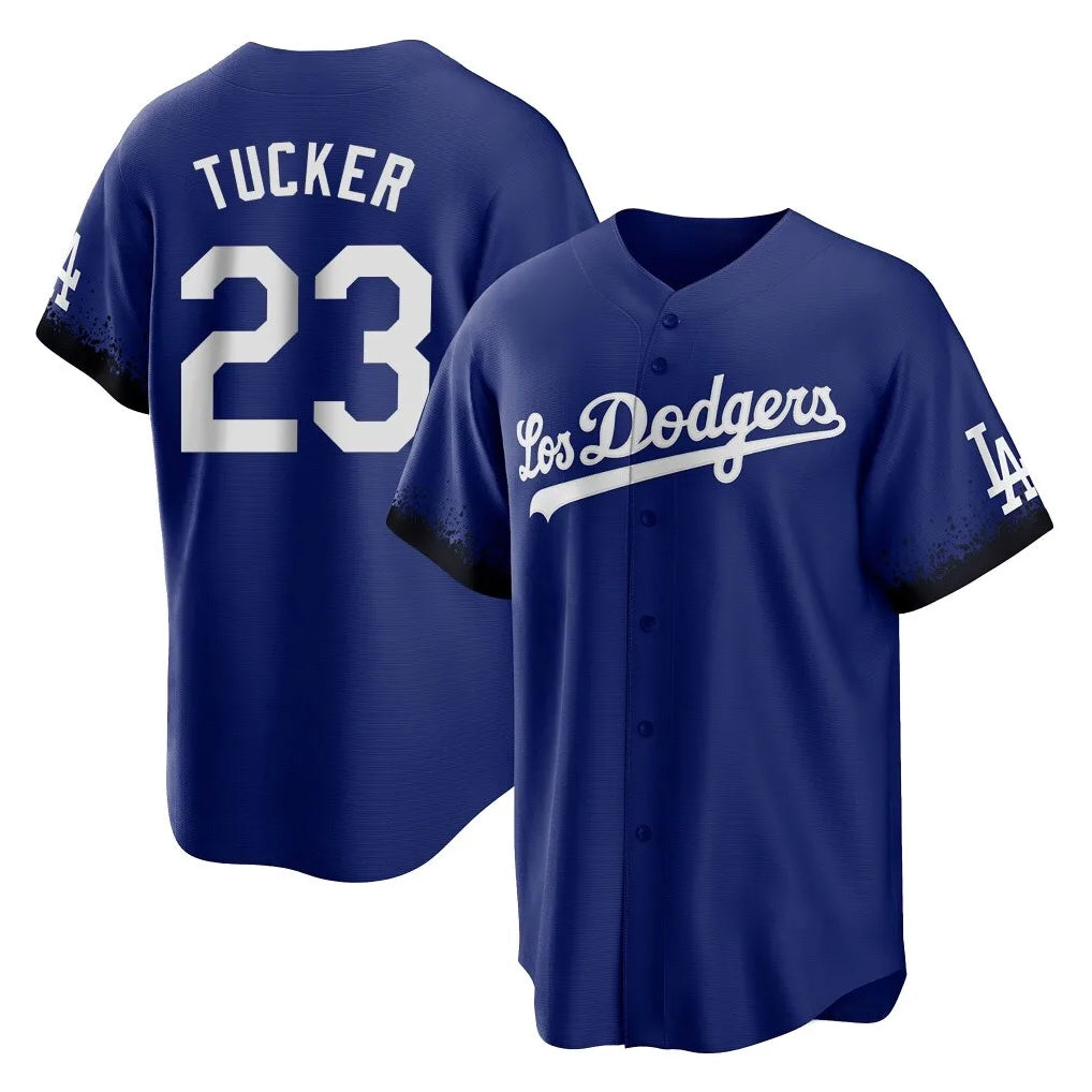 LA.Dodgers #23 Kyle Tucker Player Royal City Connect Home Game Ddoa Stitched Jerseys