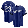 LA.Dodgers #23 Kyle Tucker Player Royal City Connect Home Game Ddoa Stitched Jerseys