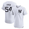 NY.Yankees #54 Max Fried Player White Limited Elite Home Ddoa Stitched Jerseys