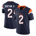 D.Broncos #2 Pat Surtain II Player Navy Limited Vapor F.U.S.E. Home Game Ddoa Stitched Jerseys