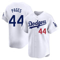 LA.Dodgers #44 Andy Pages Player White Limited Home Ddoa Stitched Jerseys