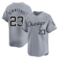 C.White Sox #23 Andrew Benintendi Player Gray Road Limited Home Ddoa Stitched Jerseys