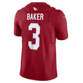 A.Cardinals #3 Budda Baker Player Cardinal Vapor F.U.S.E. Limited Ddoa Stitched Jerseys