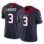 H.Texans #3 Kamari Lassiter Player Navy Limited Vapor F.U.S.E. Home Game Ddoa Stitched Jerseys