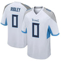 T.Titans #0 Calvin Ridley Player White Home Game Ddoa Stitched Jerseys