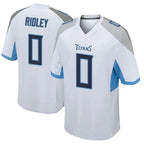 T.Titans #0 Calvin Ridley Player White Home Game Ddoa Stitched Jerseys