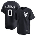 NY.Yankees #0 Marcus Stroman Player Navy Alternate Limited Home Ddoa Stitched Jerseys