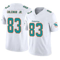M.Dolphins #83 Kevin Coleman Jr. Player White Limited Vapor F.U.S.E. Home Game Ddoa Stitched Jerseys