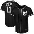 NY.Yankees #11 Anthony Volpe Player Black Out Game Ddoa Stitched Jerseys