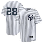 NY.Yankees #28 Austin Wells Player White Game Ddoa Stitched Jerseys