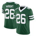 NY.Jets #26 Nahshon Wright Player Green Legacy Limited Vapor F.U.S.E. Home Game Ddoa Stitched Jerseys