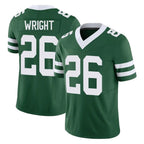 NY.Jets #26 Nahshon Wright Player Green Legacy Limited Vapor F.U.S.E. Home Game Ddoa Stitched Jerseys