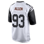 C.Bengals #93 Jonathan Allen Player White Alternate Home Game Ddoa Stitched Jerseys