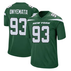 NY.Jets #93 David Onyemata Player Green Home Game Ddoa Stitched Jerseys