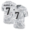M.Vikings #7 Byron Murphy Jr. Player Arctic Camo Salute To Service Limited Game Ddoa Stitched Jerseys