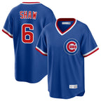 C.Cubs #6 Matt Shaw Player Royal T-shirt Cooperstown Collection Limited Ddoa Stitched Jerseys