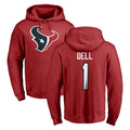 H.Texans #1 Tank Dell Player Red Pro Line Pullover Hoodie Limited Game Ddoa Stitched Jerseys