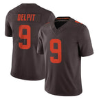 C.Browns #9 Grant Delpit Player Brown Limited Vapor F.U.S.E. Alternate Game Ddoa Stitched Jerseys