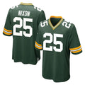 GB.Packers #25 Keisean Nixon Player Green Home Game Ddoa Stitched Jerseys