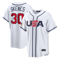 P.Pirates #30 Paul Skenes Player White USA 2026 World Classic Home Limited Ddoa Stitched Jerseys