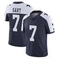 D.Cowboys #7 Rashan Gary Player Navy-White Limited Alternate Vapor Untouchable Home Game Ddoa Stitched Jerseys