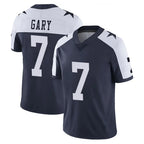 D.Cowboys #7 Rashan Gary Player Navy-White Limited Alternate Vapor Untouchable Home Game Ddoa Stitched Jerseys