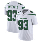 NY.Jets #93 David Onyemata Player White Spotlight Limited Vapor Home Game Ddoa Stitched Jerseys