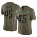 D.Lions #45 Devin White Player Olive Salute To Service Limited Ddoa Stitched Jerseys