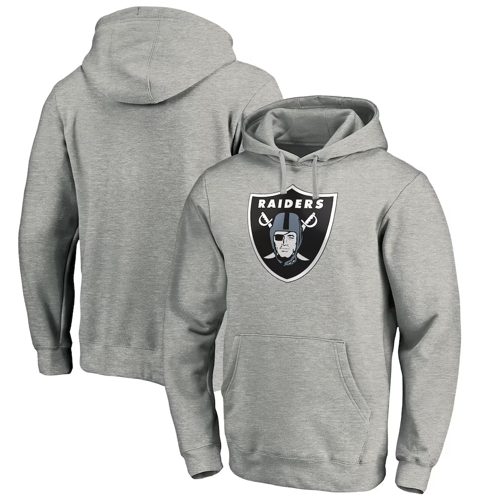 LV.Raiders ## Raiders Blank Player Gray LOGO Pullover Hoodies Home Game Ddoa Stitched Jerseys