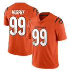 C.Bengals #99 Myles Murphy Player Orange Vapor Untouchable Limited Home Game Ddoa Stitched Jerseys