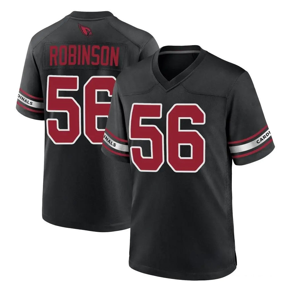 A.Cardinals #56 Darius Robinson Player Black Alternate Game Ddoa Stitched Jerseys