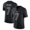 LV.Raiders #7 Quay Walker Player Black Limited Black Impact Home Game Ddoa Stitched Jerseys
