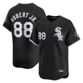 C.White Sox #88 Luis Robert Jr Player Black Limited Home Ddoa Stitched Jerseys