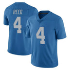 D.Lions #4 D.J. Reed Player Blue Limited Throwback Vapor Untouchable Ddoa Stitched Jerseys