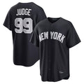 NY.Yankees #99 Aaron Judge Player Navy Home Game Ddoa Stitched Jerseys