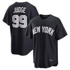 NY.Yankees #99 Aaron Judge Player Navy Home Game Ddoa Stitched Jerseys