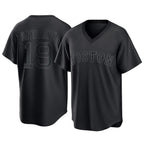 B.Red Sox #19 Roman Anthony Player Black T-shirt Home Game Ddoa Stitched Jerseys