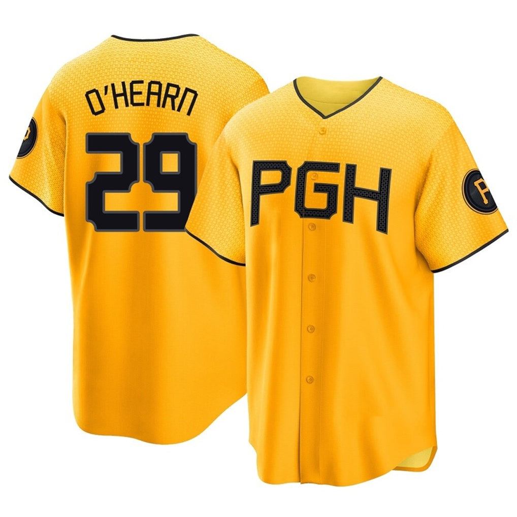 P.Pirates #29 Ryan O¡¯Hearn Player Gold City Connect Home Game Ddoa Stitched Jerseys