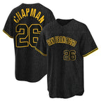 SF.Giants #26 Matt Chapman Player Black Snake Skin City Limited Ddoa Stitched Jerseys