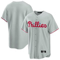 P.Phillies ## Phillies Blank Player Gray Home Game Ddoa Stitched Jerseys