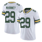 GB.Packers #29 Xavier McKinney Player White Vapor Untouchable Limited Home Game Ddoa Stitched Jerseys
