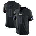 NE.Patriots #0 Christian Gonzalez Player Black Impact LImited Home Game Ddoa Stitched Jerseys