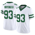 NY.Jets #93 David Onyemata Player White Legacy Limited Vapor F.U.S.E. Home Game Ddoa Stitched Jerseys
