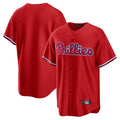 P.Phillies ## Phillies Blank Player Red Home Game Ddoa Stitched Jerseys