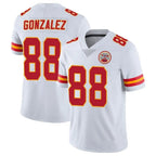 KC.Chiefs #88 Tony Gonzalez Player White Limited Vapor Untouchable Home Game Ddoa Stitched Jerseys